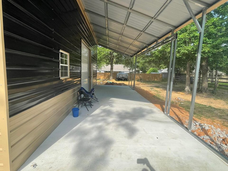 30X40X14 Garage with Lean-to
