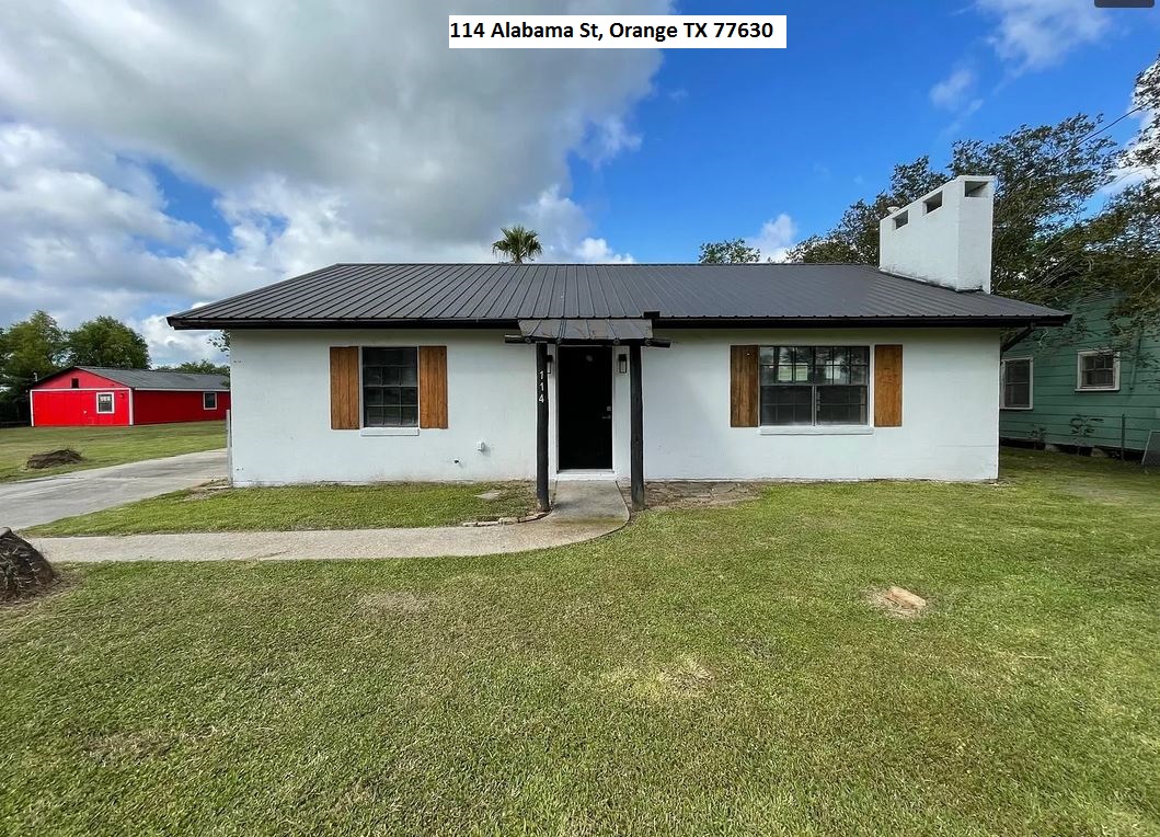 Private: 114 Alabama St, Orange, TX 77630