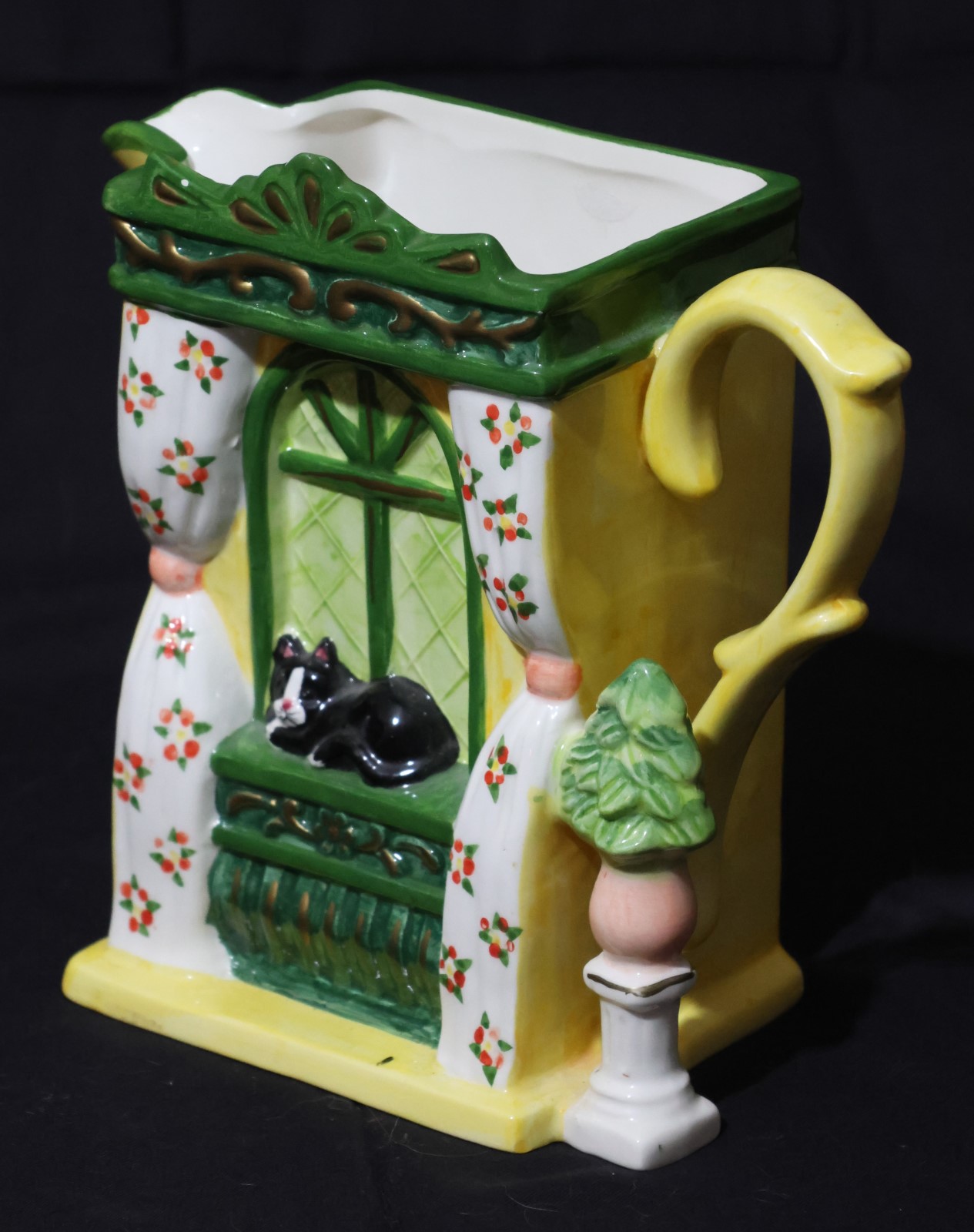 Ceramic World Bazaar Pitcher