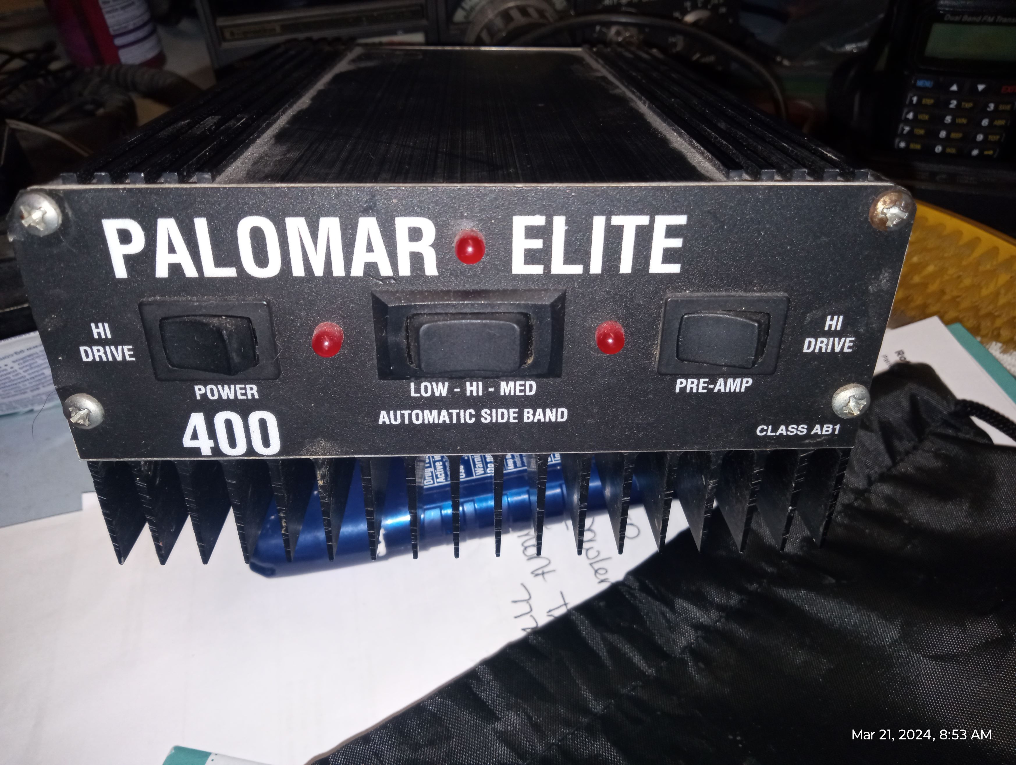 palomar elite 400 amp