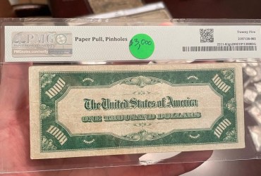 Old dollar note