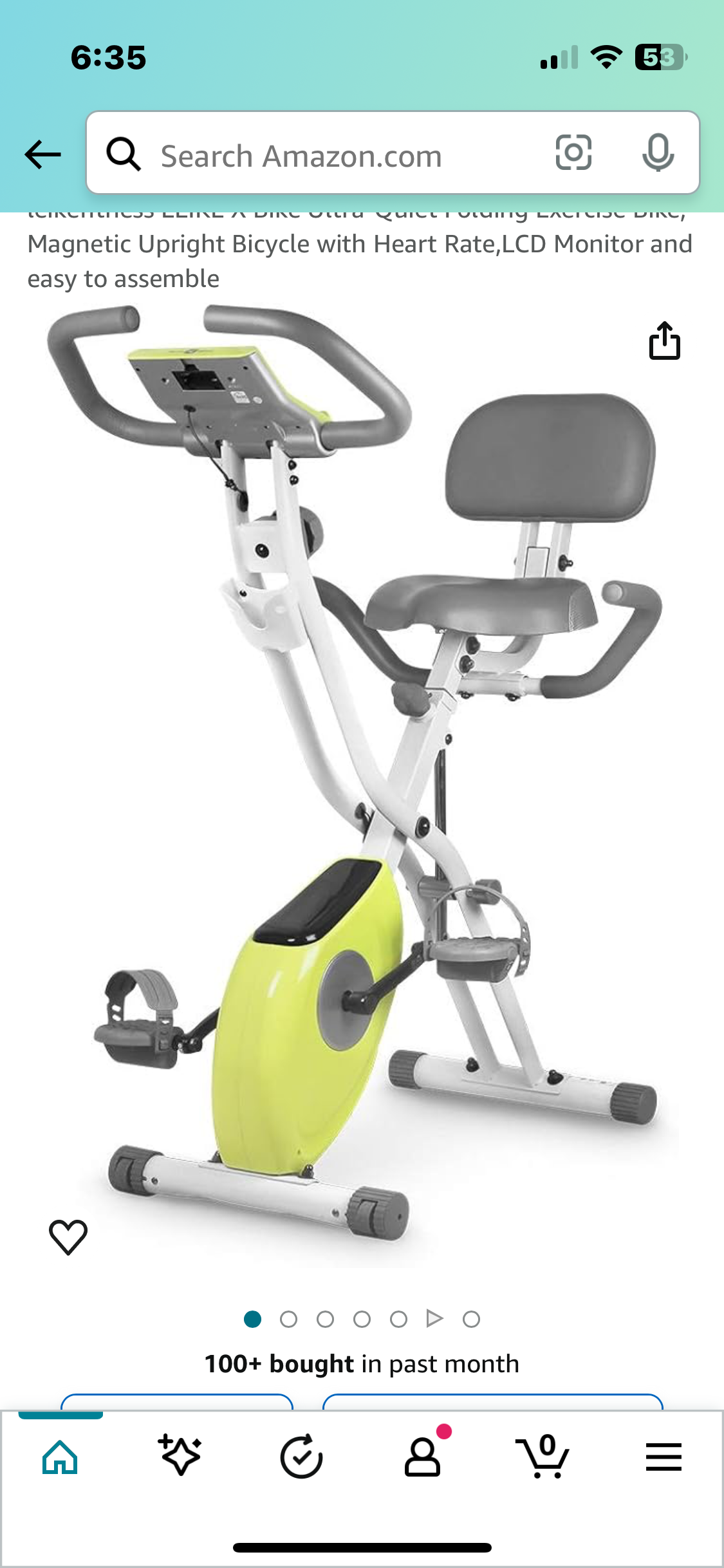 exercise bike