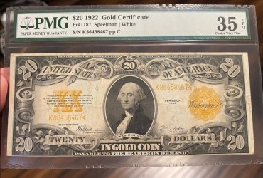 Old dollar note