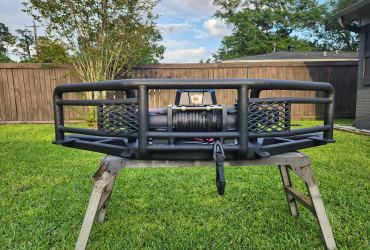 Bumper Grill with 12k Winch