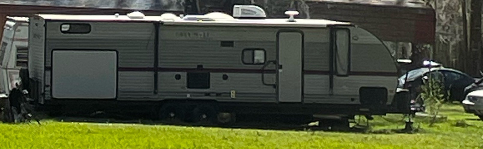 gray wolf travel trailer 2018 29 ft bumper pull