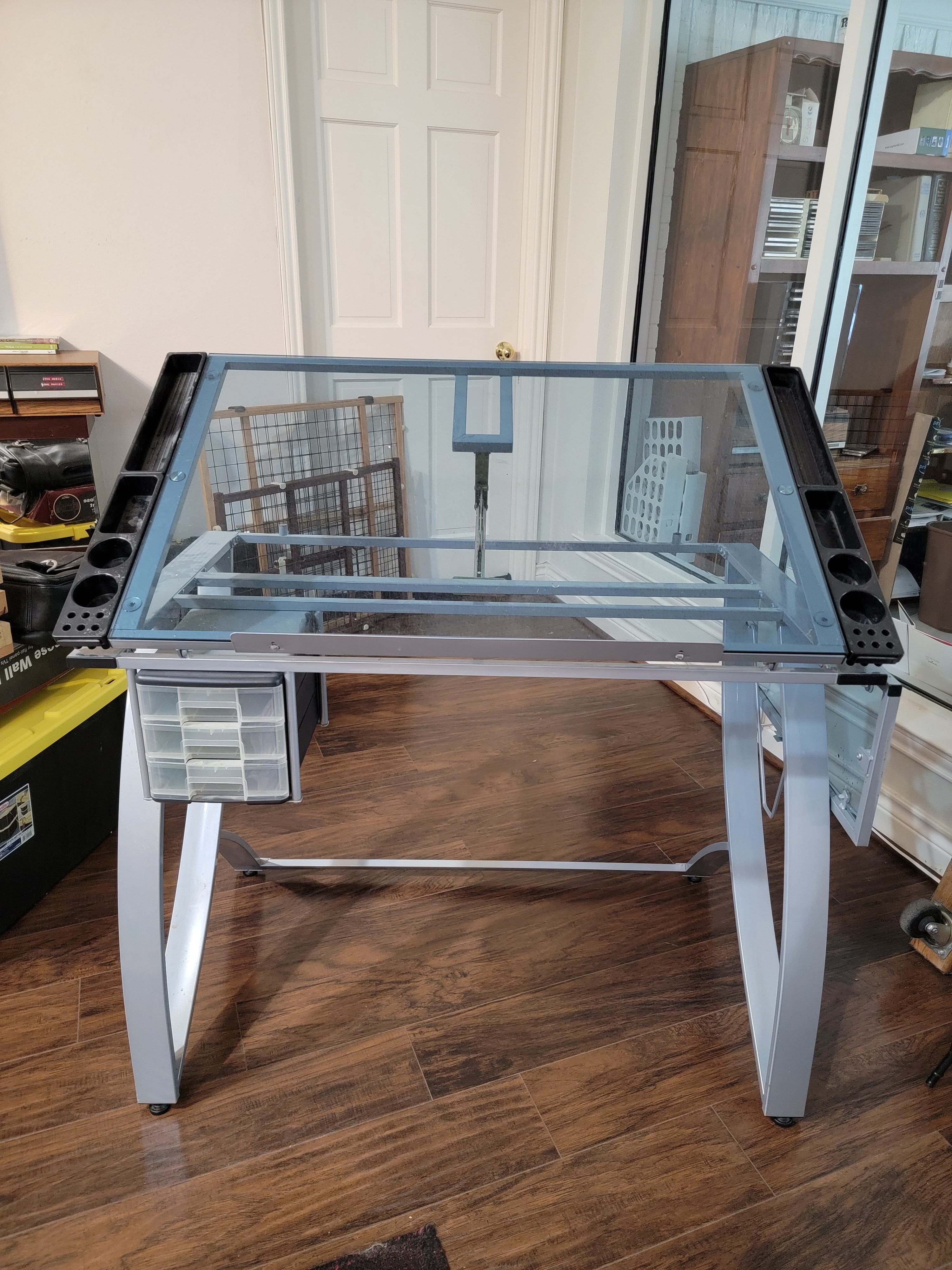Glass Desk