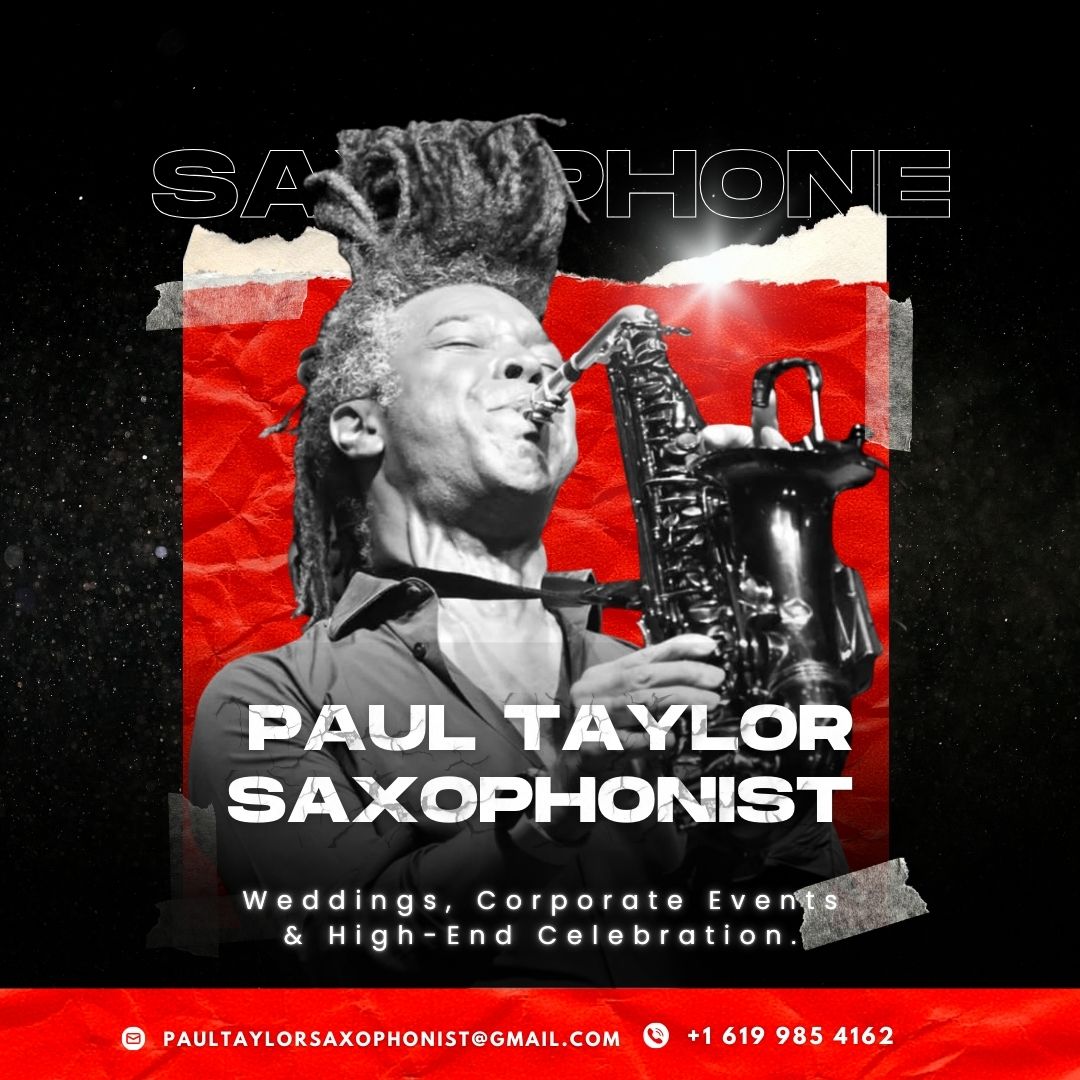 Saxophonist Performer For Events (Paul Taylor)