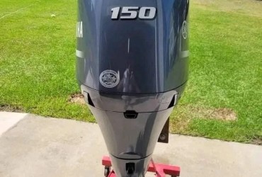 Slightly Used Yamaha 150HP 4-Stroke Outboard Motor Engine